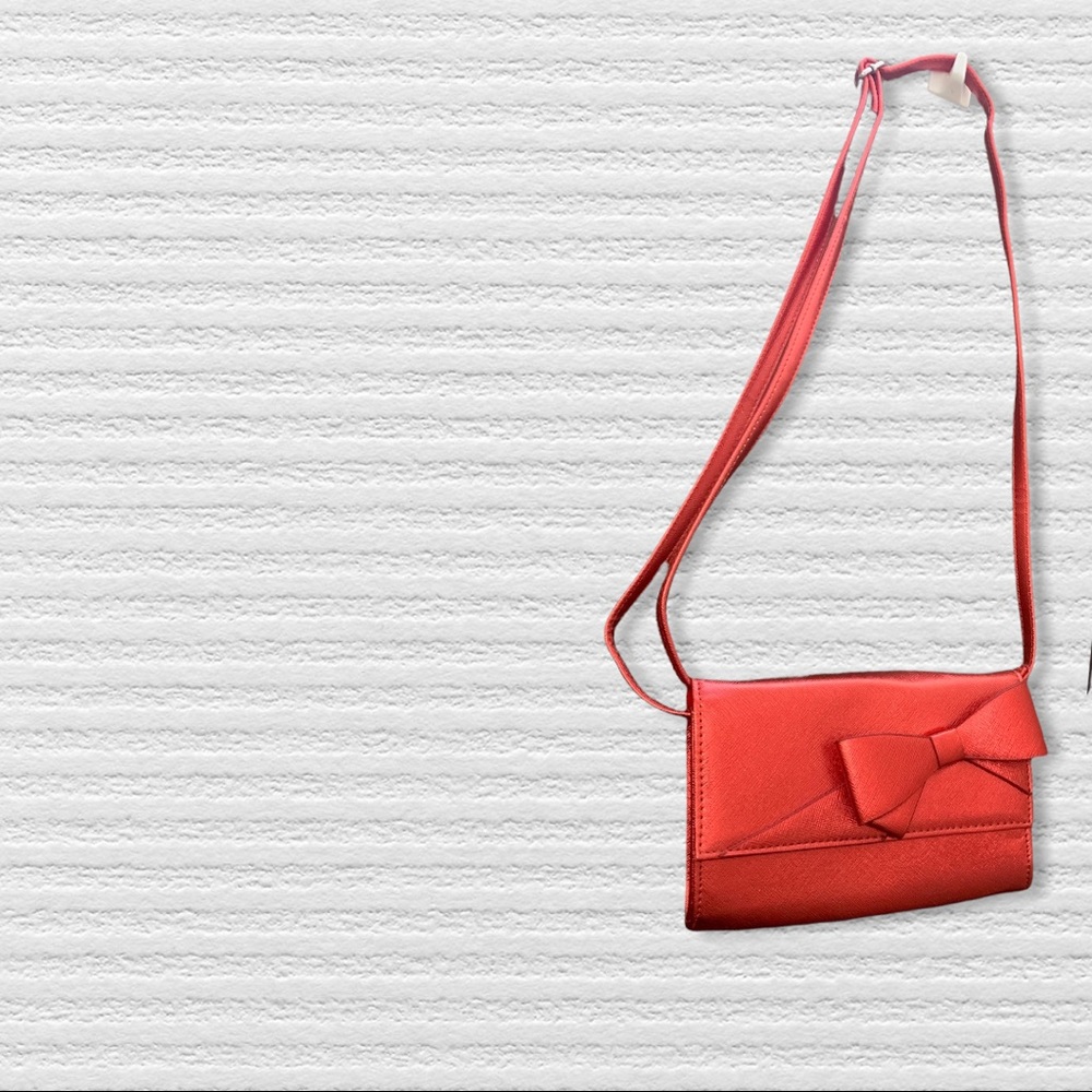 Mini Shoulder Bag Metallic Red NWOT